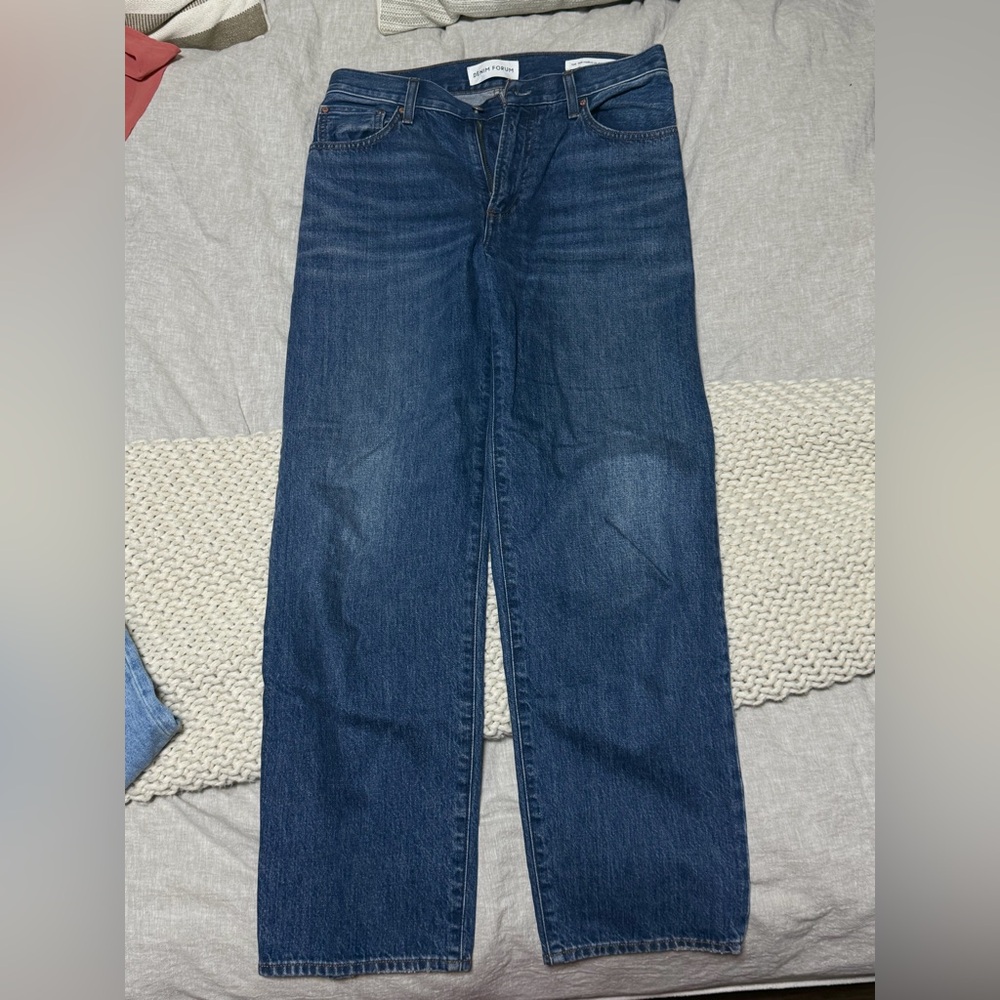 Denim Forum '90s Marlo Hi-Rise Baggy Jeans. Aritzia